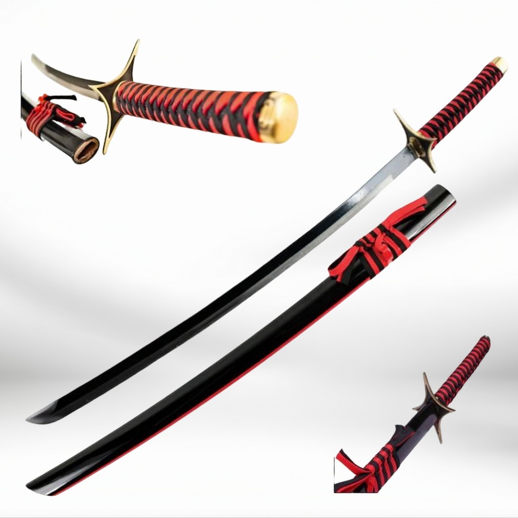 [พร้อมส่ง] ดาบซามูไร ดาบนินจา Samurai ดาบญี่ปุ่น Majuro Tori Nihonbashi Sword + แท่นวาง Bleach บลีช 