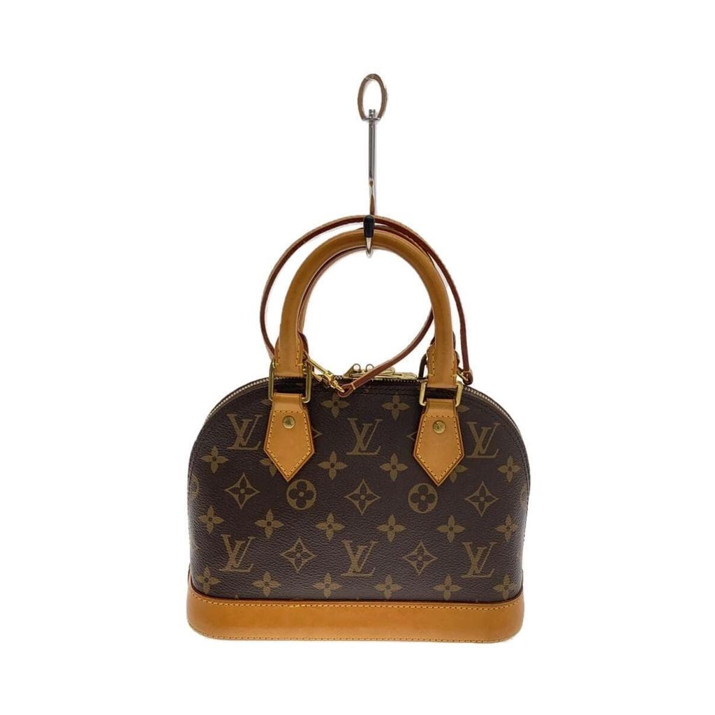 Louis Vuitton กระเป๋าถือ Alma Bb_Monogram Canvas_Brw Pvc สีน้ําตาล M53152 ส่งตรงจากญี่ปุ่น มือสอง
