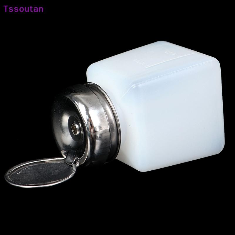 [TSST] เครื่องจ่ายปั๊มเปล่าขวดล้างเล็บเล็บ Art Clean Acetone ขวด TAN