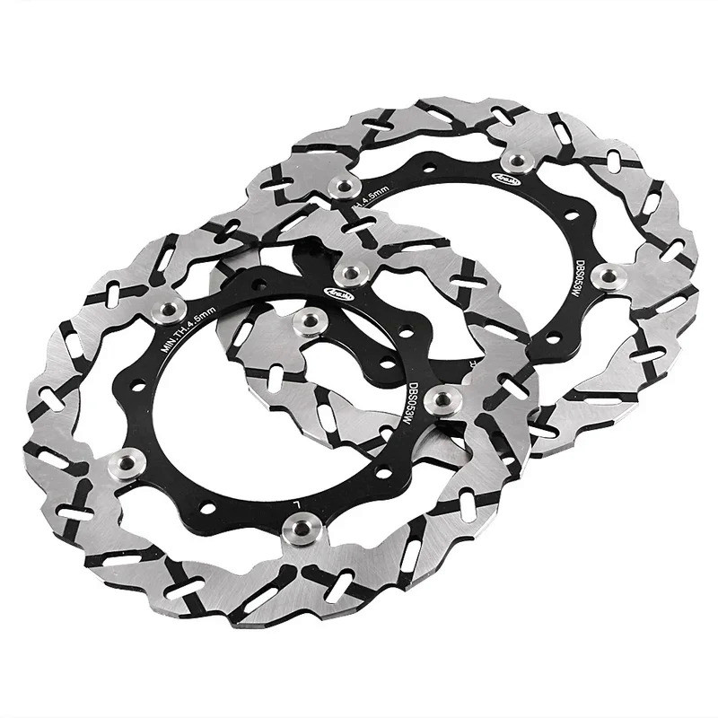 Mo Motorcycle Front Brake Disc Rotors For Yamaha X-MAX YP R 125 250 & XP T-MAX 500 2004 2005 2006 20