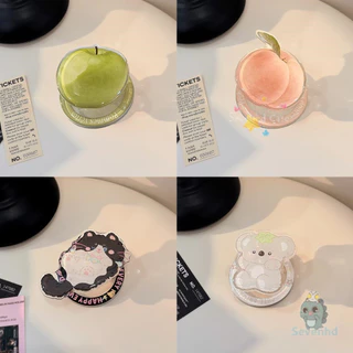 Ins สไตล์แฟชั่นน่ารัก Cratoon ที่วางโทรศัพท์แม่เหล็กสําหรับเคสโทรศัพท์รูปแบบน่ารักลูกสุนัขต่างๆลูกแมว Creative Bracket สําหรับฝาครอบแม่เหล็กป้องกันทั้งหมด