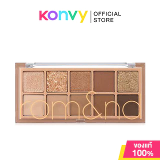 ROM&ND Better Than Palette โรแมนด์ พาเลทอายแชโดว์ 10 เฉดสี.