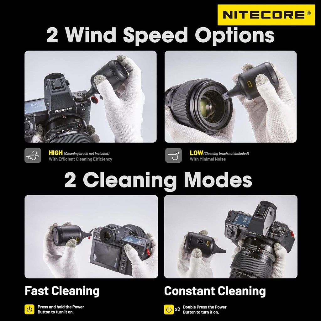 Nitecore BB Nano เครื่องเป่าลมถ่ายภาพอิเล็กทรอนิกส์อเนกประสงค์แบบพกพา