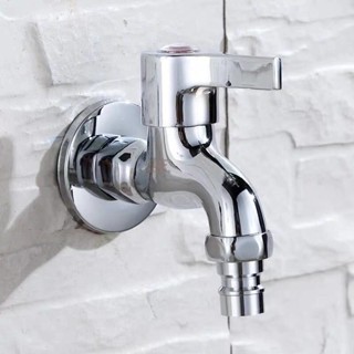 BuildCore ก๊อกน้ำสนามสแตนเลสแท้ ก๊อกคาสั้น