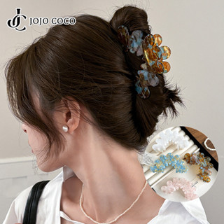 Jojo COCO Acetate Petal Gripper สไตล์เกาหลีอุปกรณ์เสริมกิ๊บต…