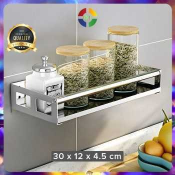 (GI) ชั้นวางเครื่องเทศครัวสแตนเลสความงาม 50ซม