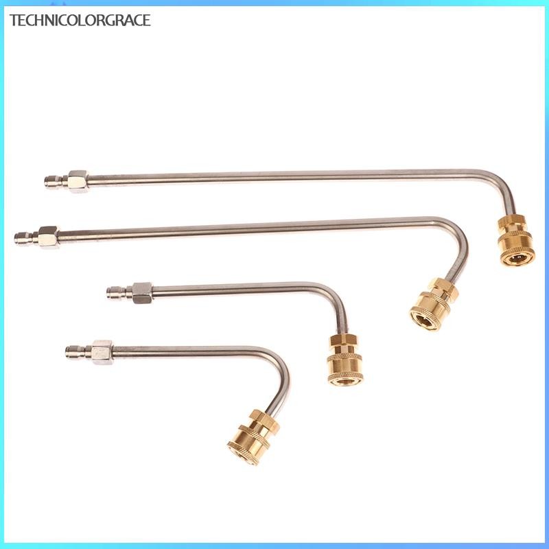 Technicolorgrace ความดันเครื่องซักผ้า Lance Extension หัวฉีด 4000PSI ปืน Wand Lance Power ความดันเครื่องซักผ้า 1/4 Quick Connect TCE