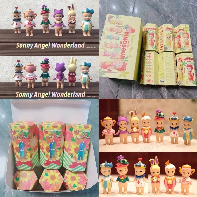 ของขวัญดอกไม้คุณภาพสูง Sony Angel Hippie Collection ของเล่นสุ่มชุดกล่องของขวัญวันเกิดน่ารักหลายรูปทร