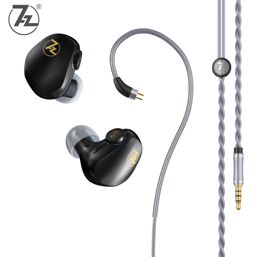 7hz G1 หูฟังที่มีประสิทธิภาพเบสคริสตัล-เสียงที่ชัดเจน IEM หูฟังเสียงรบกวน Cancelling 2PIN ที่ถอดออกไ