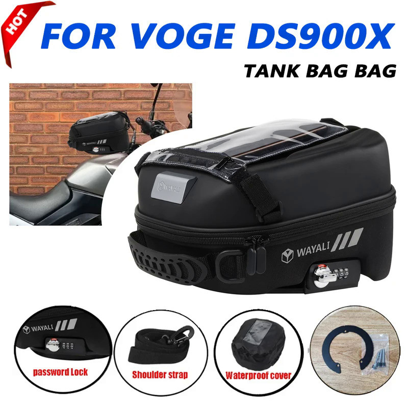 Mo  Motorcycle Tank Bag for VOGE DS900X 900DSX DSX900 DSX 900 DSX 900X 5.5L Large Capacity Detachabl
