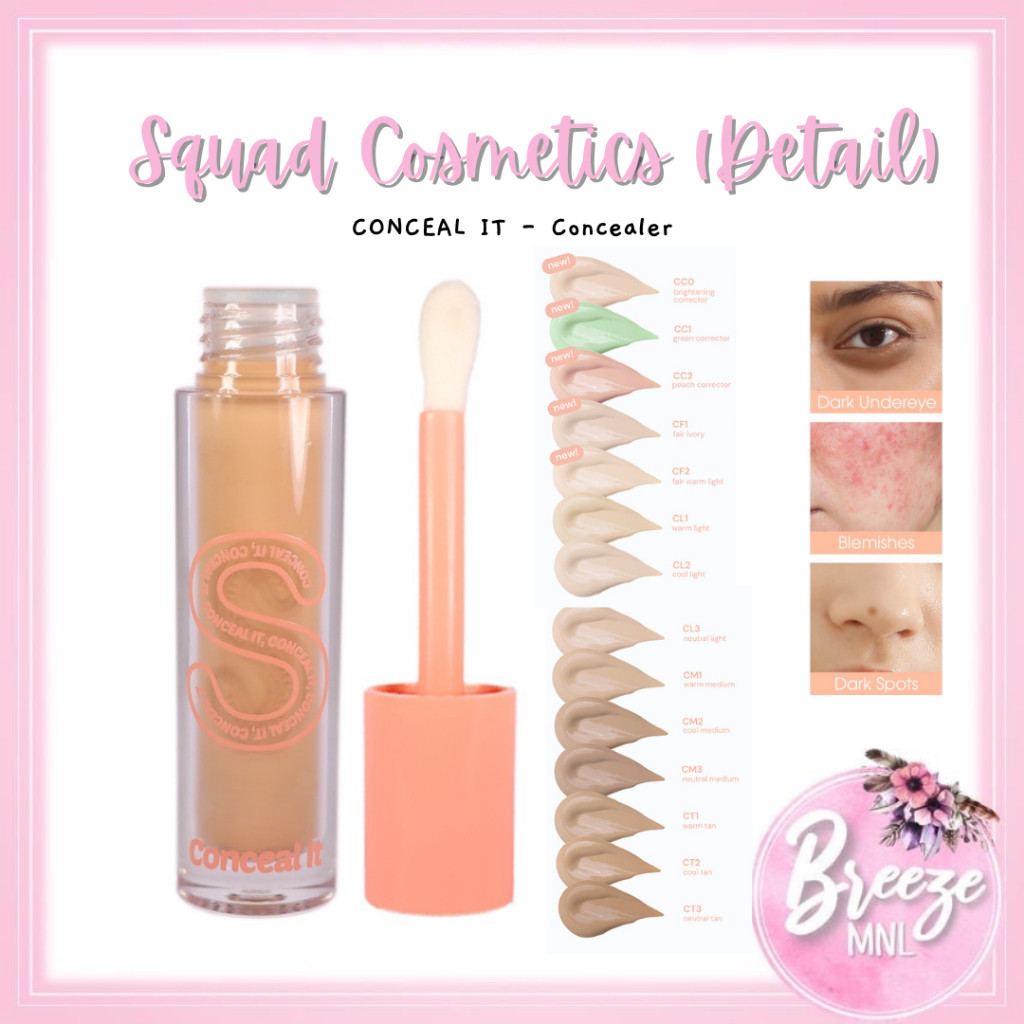 Detail Squad Cosmetics CONCEAL IT Concealer Stick x Breezemnl