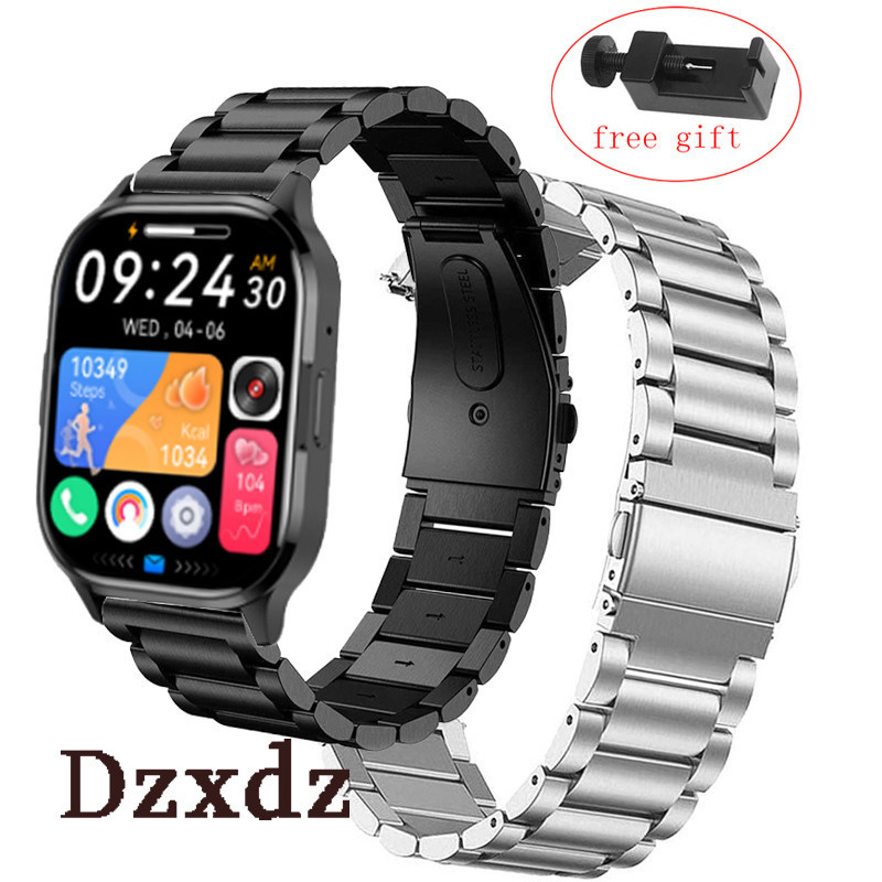 Axon Clever สาย สมาร์ทนาฬิกาโลหะสายสแตนเลสสําหรับ AXON Clever SmartWatch สายรัดข้อมือสร้อยข้อมืออุปก