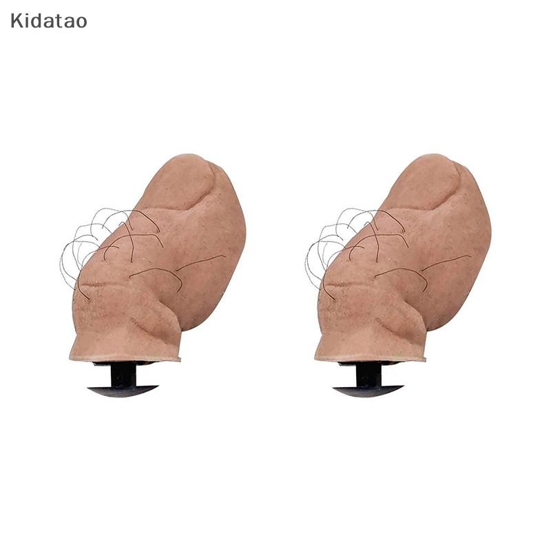 Kidatao Big Toe จระเข้แขวนรองเท้าตกแต่งตลก Crocs ตกแต่งรองเท้าสร้างสรรค์ตกแต่งใหม่