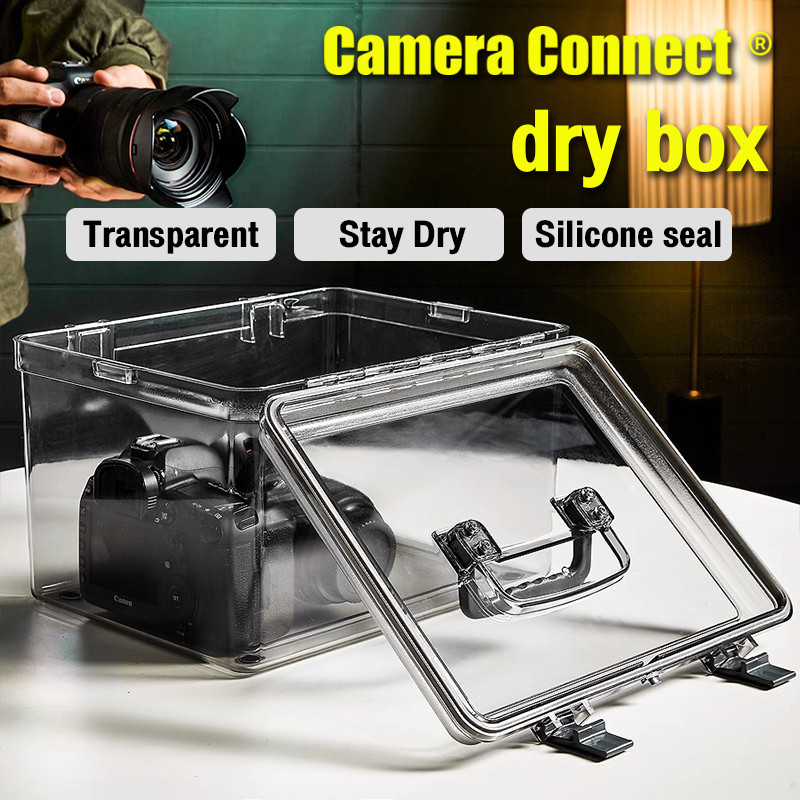 กล่องเก็บกล้อง camera dry box ซีลหนาและป้องกันการชนกันและความชื้น ตู้เก็บกล้อง ตู้กันความชื้น ตู้กัน