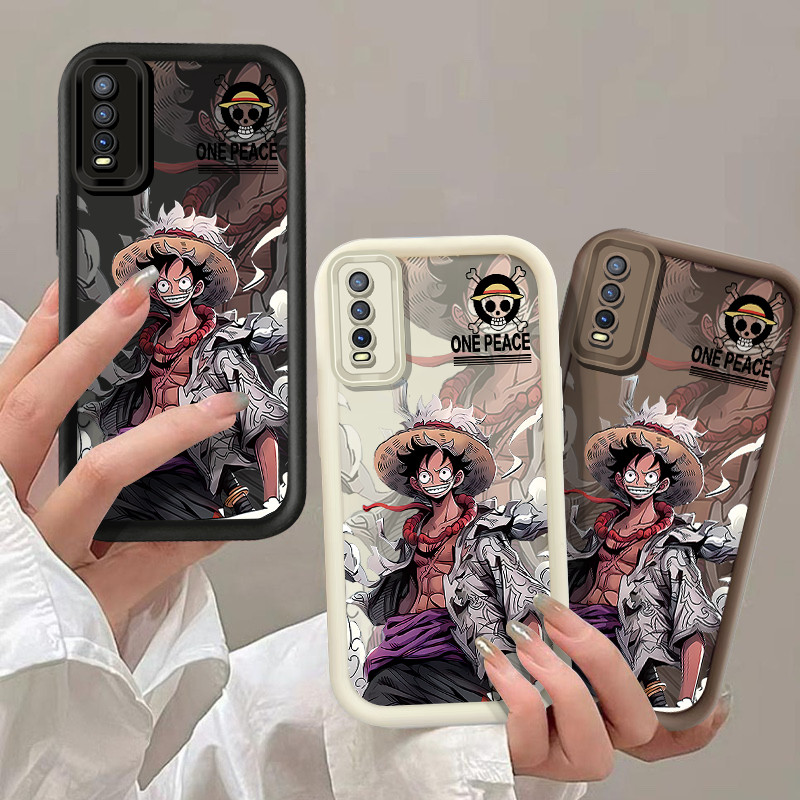 One Piece Monkey D.Luffyเคสโทรศัพท์สําหรับVIVO Y22S Y31 Y51S V25E Y78+ Y36 Y27 Y28 V21 V11I V15 PRO 