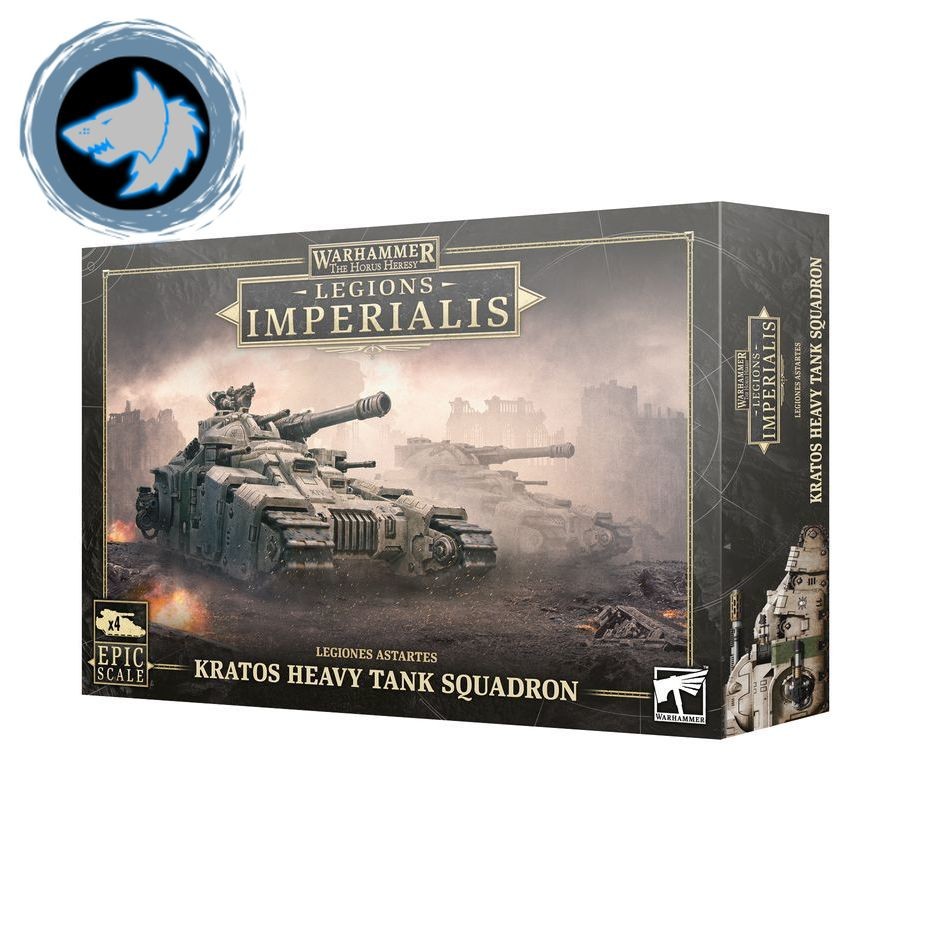(GWพร้อมส่ง) LEGIONS IMPERIALIS : KRATOS HEAVY TANK SQUADRON โมเดลวอร์แฮมเมอร์