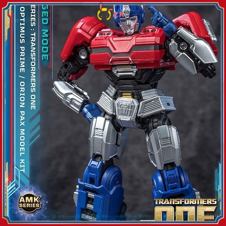 Yolopark Transformers 8 Origin One AMK Optimus Prime Megatron Hornet Elita One Toy