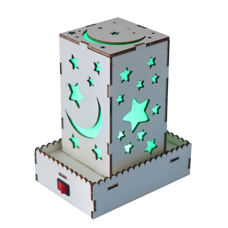 การศึกษา DIY Starry โคมไฟ Night Star Moon Light เด็กวิทยาศาสตร์ STEM การศึกษา Physic การสอนโรงเรียนการทดลองโครงการของขวัญ - รูปที่ 6