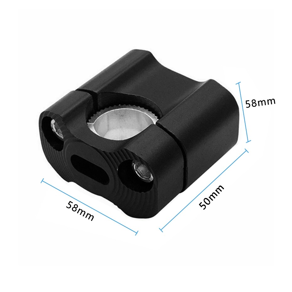 【Rasen Moto】ตุ๊กตาแฮนด์ อลูมิเนียม CNC ยกเยื้องปรับแฮนด์ ใส่ได้ทั้งแฮนด์ผอม-อ้วน 22mm-28mm 1คู่ จัดส่งจากกรุงเทพฯ - รูปที่ 4