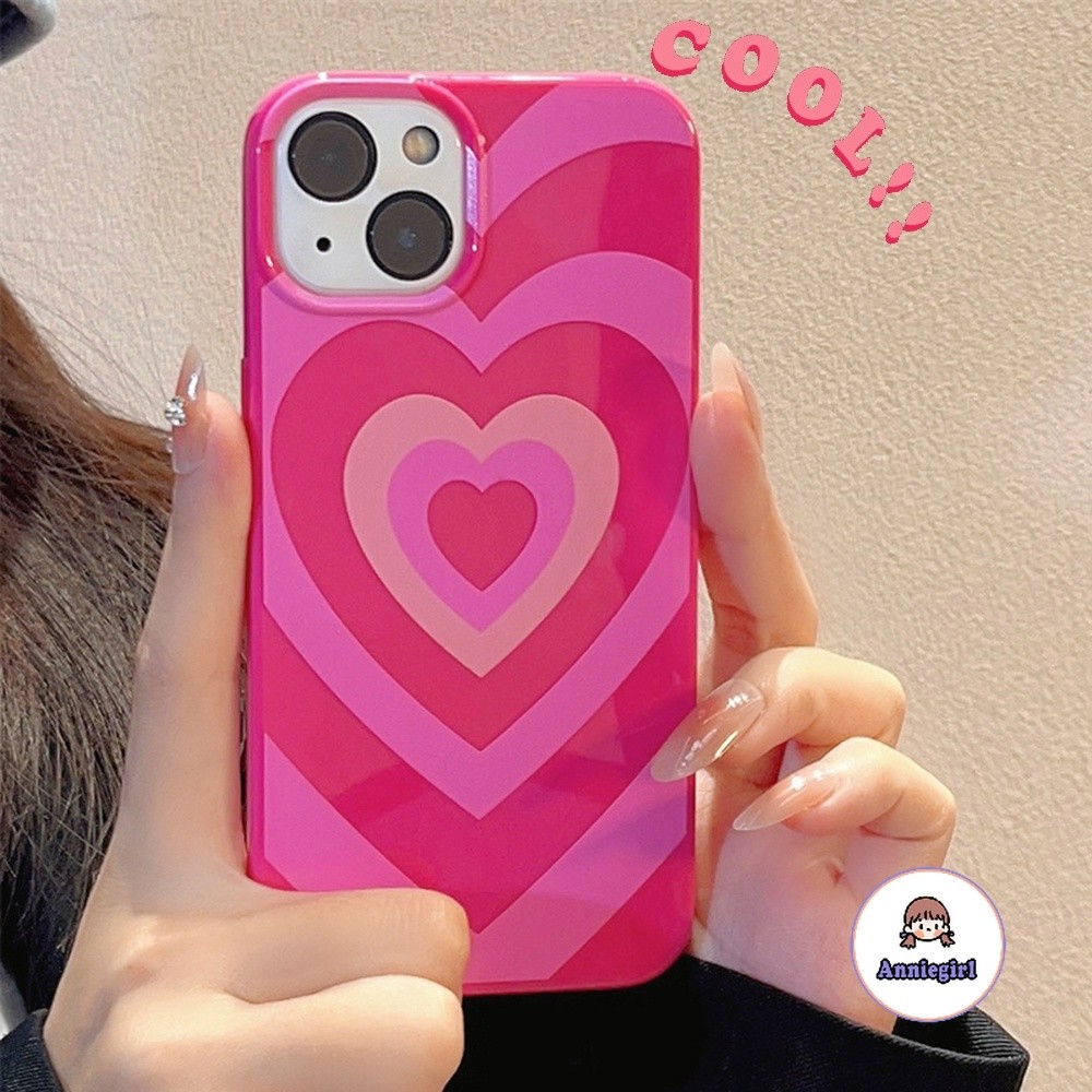 Gradient Pink Heart Stripesเคสโทรศัพท์สําหรับโทรศัพท์11 15 16 Pro Max 16plus 12 14 13 Promax XS XR 7