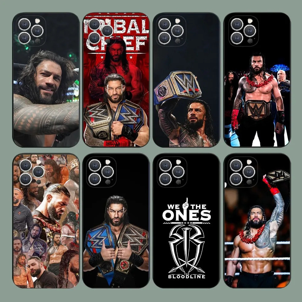 TP-1 R-Roman Reigns Wrestling Star เคสโทรศัพท์สําหรับ iPhone 17,15,14,13,12,11,Plus,Pro Max,XS,X,XR,