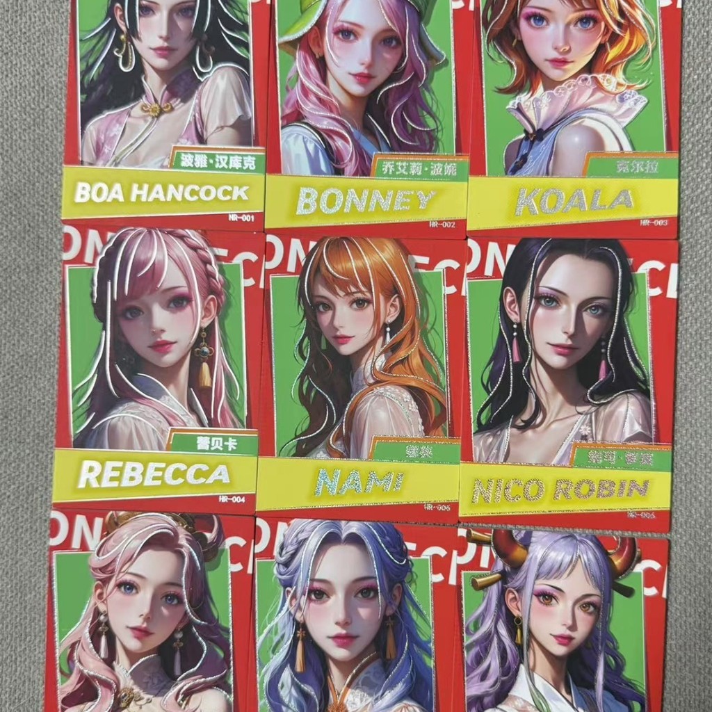 Fanmeng ชุดการ์ดวันพีซ SR SSR HR MR BR LSR GPR UR