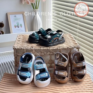 รองเท้าหัดเดินเด็ก รองเท้าแตะเด็กฤดูร้อน  รองเท้ารัดส้นเด็กผ…