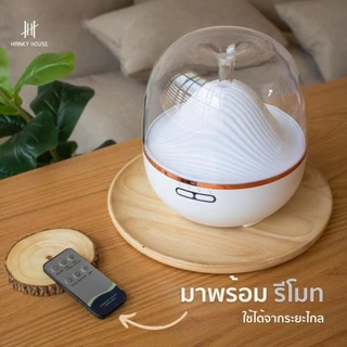 🔥FREE น้ำมันหอมระเหย🔥 Mountain Aroma Diffuser เครื่องพ่นอโรม่า 600ml พ่นไอน้ำ น้ำมันหอมระเหย Ultrasonic ARO_M
