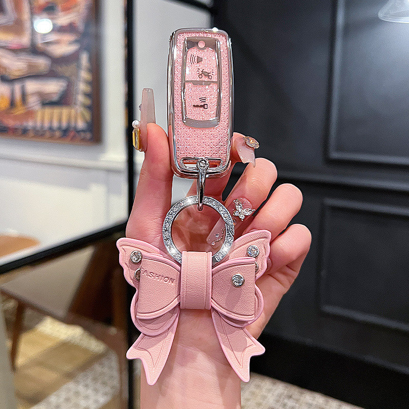 มอเตอร์ไซค์ Honda pcx160 2021-2024 vario 125 Vision ADV160 ตะกั่ว giorno+ Airblade Scoopy ปลอกกุญแจ 