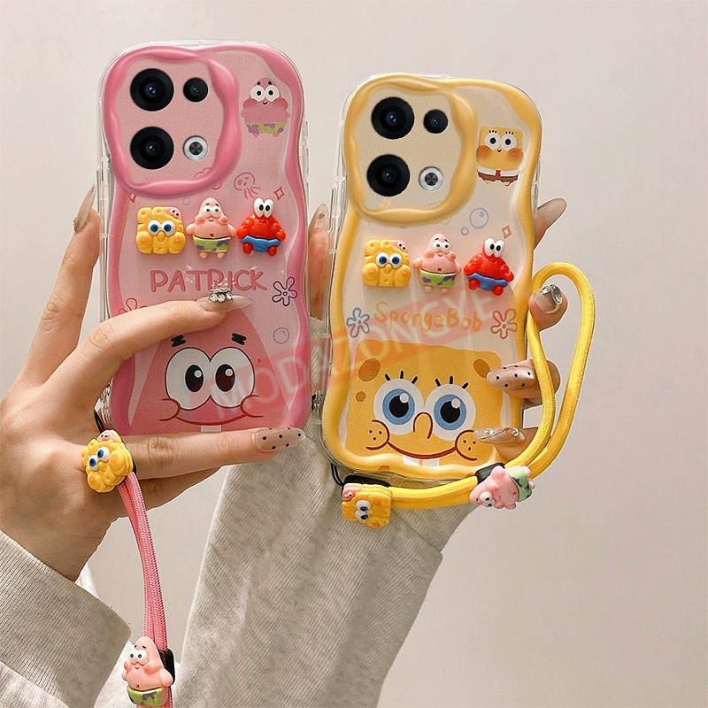 สําหรับ OPPO Reno 13 5G เคสโทรศัพท์หรูหรา Water Wave ซิลิโคนกันกระแทกสําหรับ OPPO Reno13 5G CPH2689 