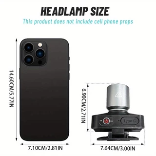 Ipx4 กันน้ํา 3 โหมดแสง Zoomable Type-c ชาร์จไฟหน้า Super Bright LED Multi-function ไฟหน้าแบบพกพาสําหรับ Camping เดินป่าซ่อม