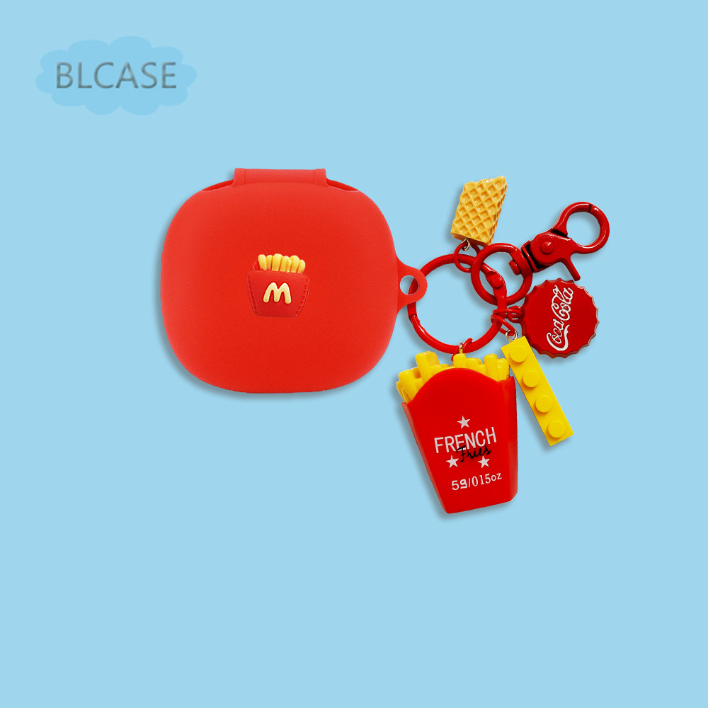 for  QCY Ailybuds E20  Earphone Case Cute Silicone Earphone Protective Cover Headset Skin Dust-proof