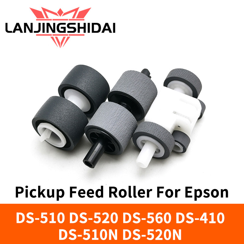 เครื่องสแกนเนอร์ Pickup Roller สําหรับ Epson DS 510 520 560 410 510N 520N DS-510 DS-520 DS560 DS410 