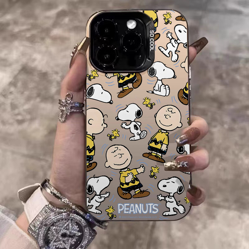 ❤️จัดส่งทันที❤️เคสไอโฟน11 13 14 15 16 17 Pro Max Joint Card Snoopy High Fashion Case For iPhone 13PM