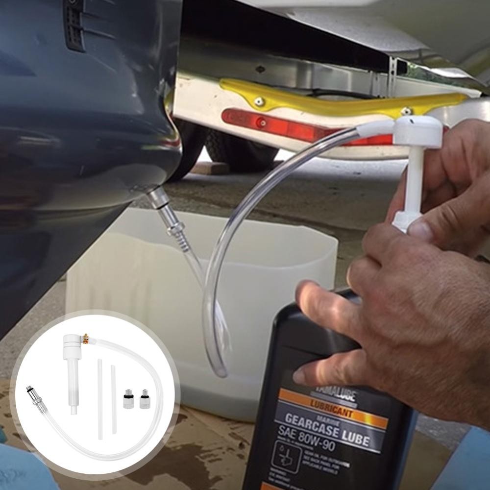 FFY 3/8 นิ้ว Marine Outboard เครื่องยนต์เครื่องมือคู่มือเกียร์ปั๊มน้ํามันชุดจัดส่งแหวนหมุนโลหะเกียร์ล่างปั๊มน้ํามัน - รูปที่ 3