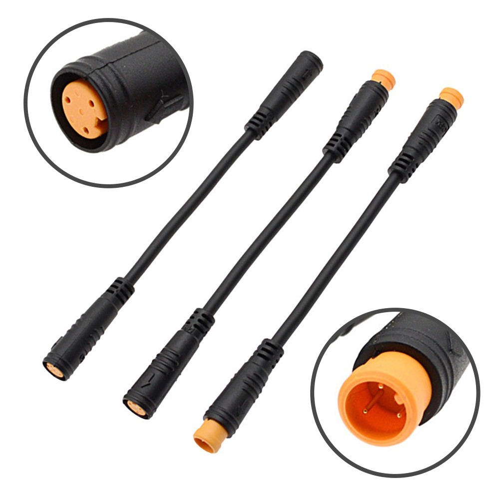 [HOT]EBike Electric Bike 3 Pin Sensor Thumb Throttle Extension Cable สําหรับ BAFANG