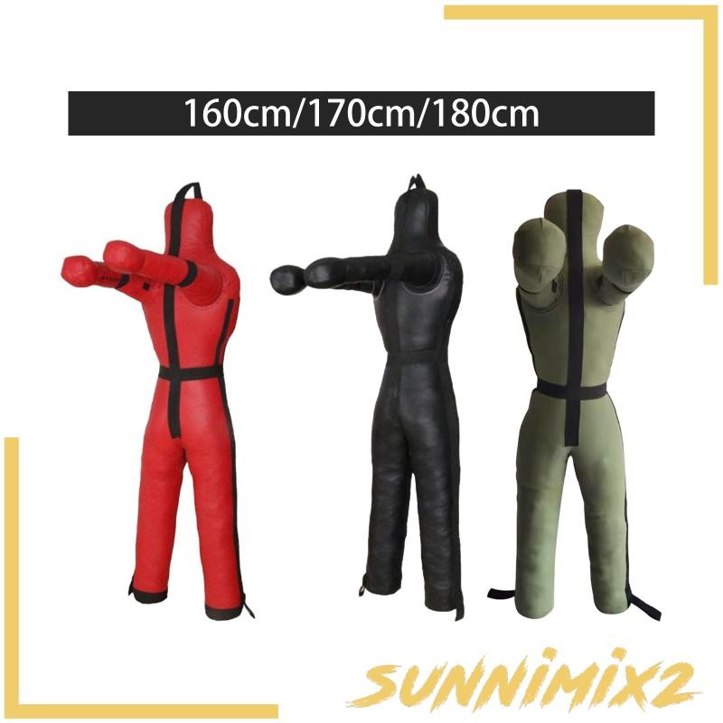 [Sunnimix2] Mma Grappling Dummy Practice Dummy Unfilled Jiu Jitsu Punching Bag สําหรับผู้ใหญ่