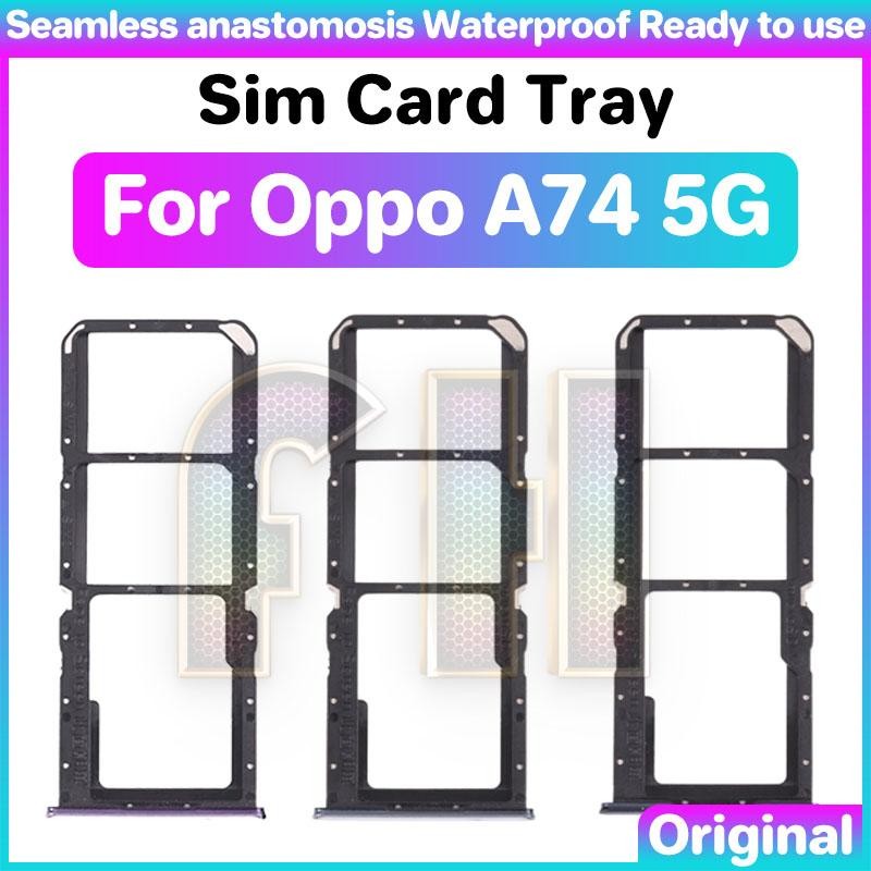 ถาดซิมสําหรับที่วางช่องถาดซิมการ์ด oppo a74 5g