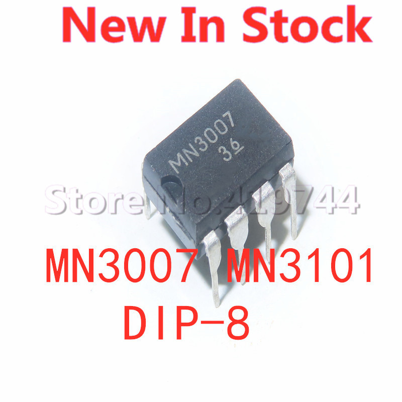 5 ชิ้น/ล็อต MN3007 MN3101 DIP-8 เสียง IC ในสต็อกใหม่ IC เดิม