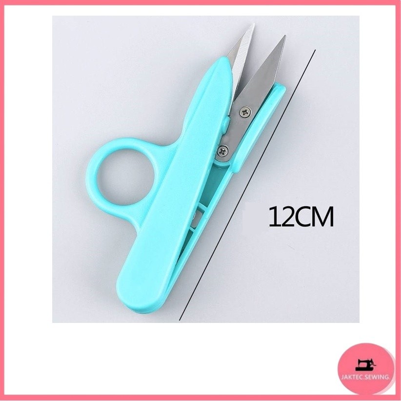 กรรไกรตัดเศษด้าย(ด้ามจับพลาสติกถนัดมือ) รุ่น : TC-800 (ไม่สามารถเลือกสีได้)