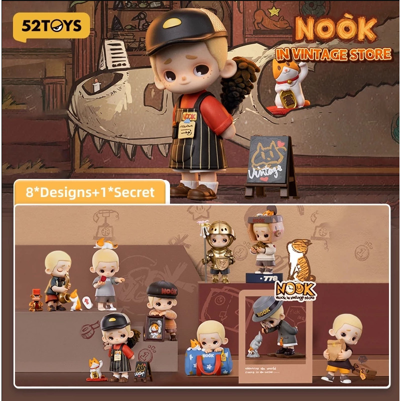 (พร้อมส่งจากไทย) 52TOYS NOOK V.5 In Vintage Store เช็คการ์ด เลือกตัว ของแท้ พร้อมส่งจากไทย