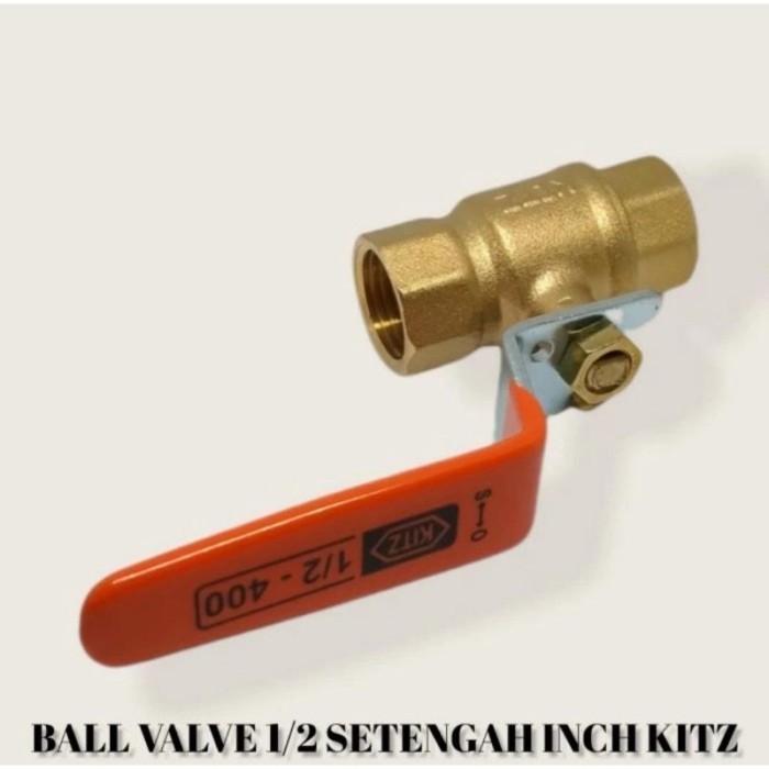 KITZ BALL VALVE 1 1/2 ONE HALF INCH / STOP KRAN 1 1/2"