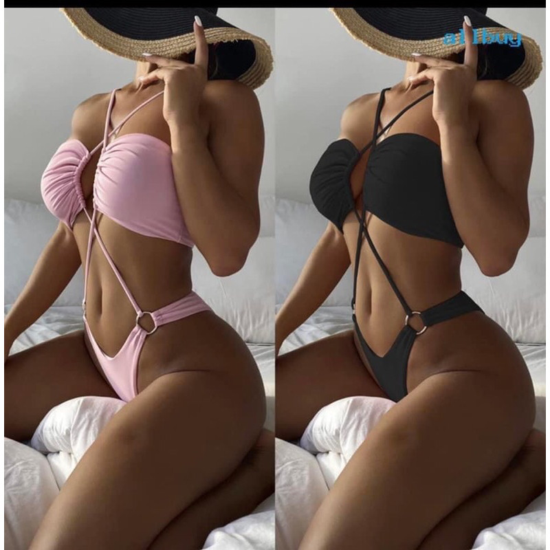 บิกินี่ชุดว่ายน้ํา 1 ชิ้น สุดหรูหรามีสายกลม (มี HCM) - SeaMee Bikini