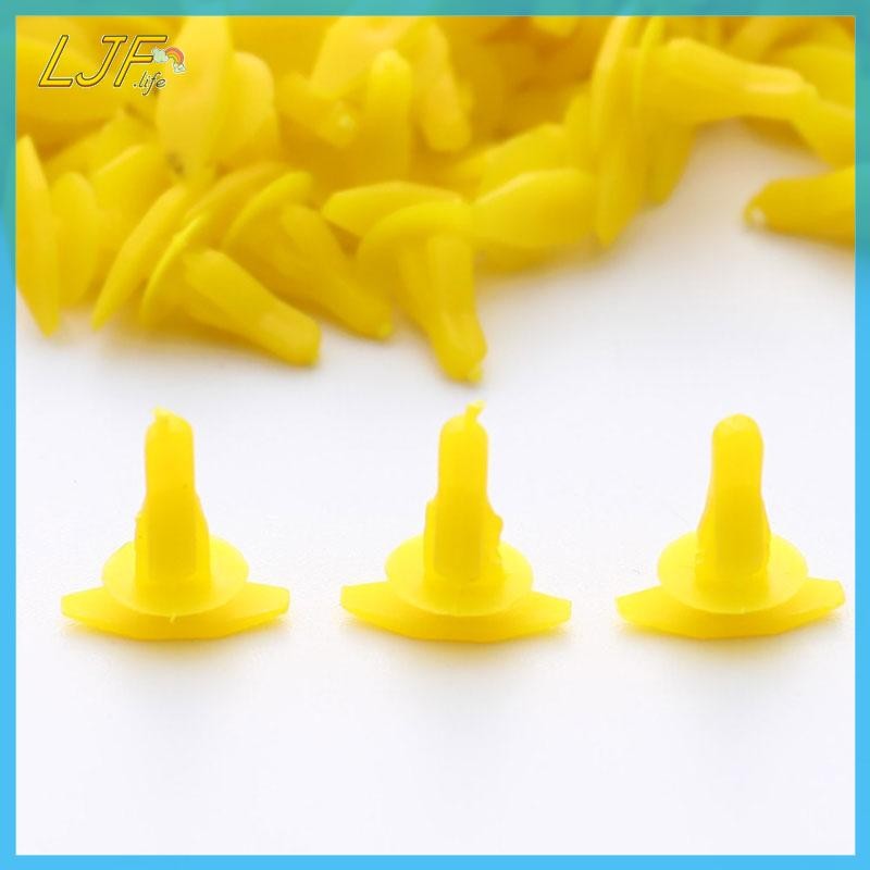 LJF Car Universal Weatherstrip Retainer Clips Window Door Sealing Fastener Rivets TH