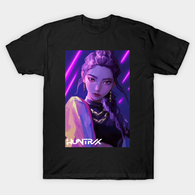เสื้อยืด Vintage Demon Hunter Rumi Idol Star T-Shirt แท้ Cotton 100% สีขาว สินค้ามาใหม่ การ์ตูน