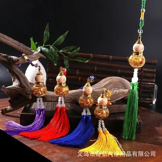 น้ำเต้าทองคำเปลว น้ำเต้ามงคล มี 6 สีให้เลือก น้ำเต้าดูดทรัพย์ เรียกทรัพย์ เสริมฮวงจุ้ย แขวนติดหน้าบ้าน หน้ารถ