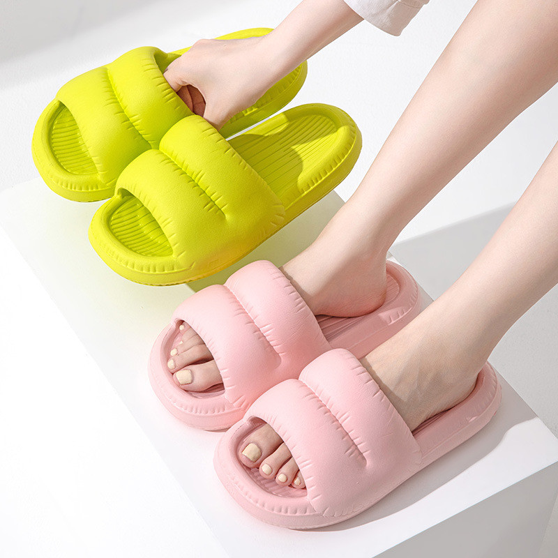 รองเท้าแตะผู้หญิงสไตล์ใหม่รองเท้าแตะหนาsoled Anti-Slip Soft-Soled Co