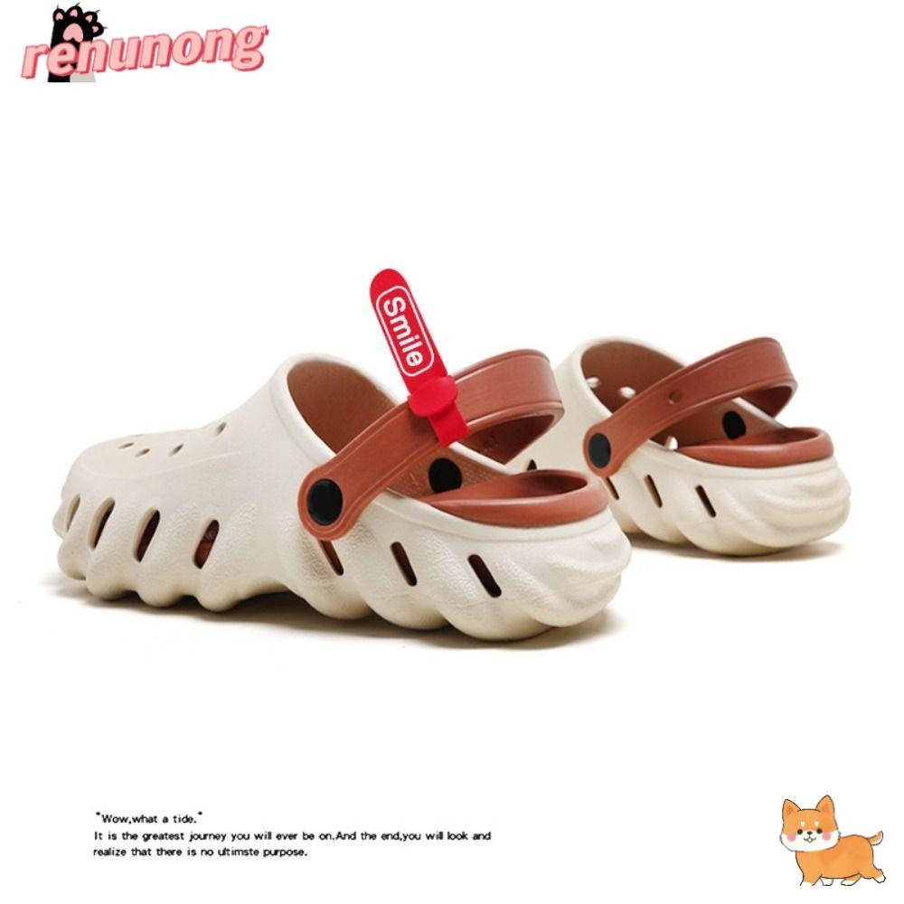 Renunong รองเท้า Clogs, Comfort with Arch Sandals, EVA Slip-on รองเท้าแตะชายหาดสตรีบุรุษ
