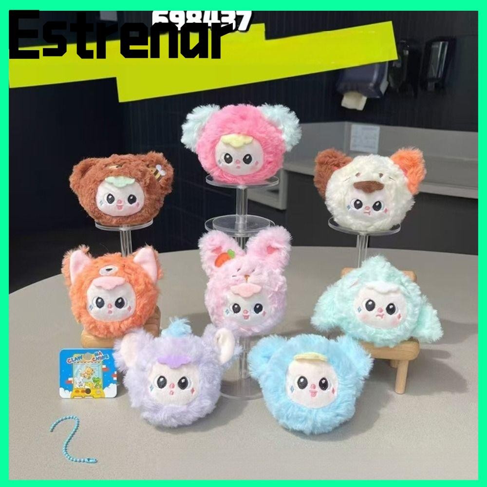 Estrenar ตุ๊กตาสัตว์, การ์ตูนเด็กสามของเล่นตุ๊กตากระเป๋าจี้, หมีน่ารักรูปตกแต่งตุ๊กตาพวงกุญแจของขวัญ