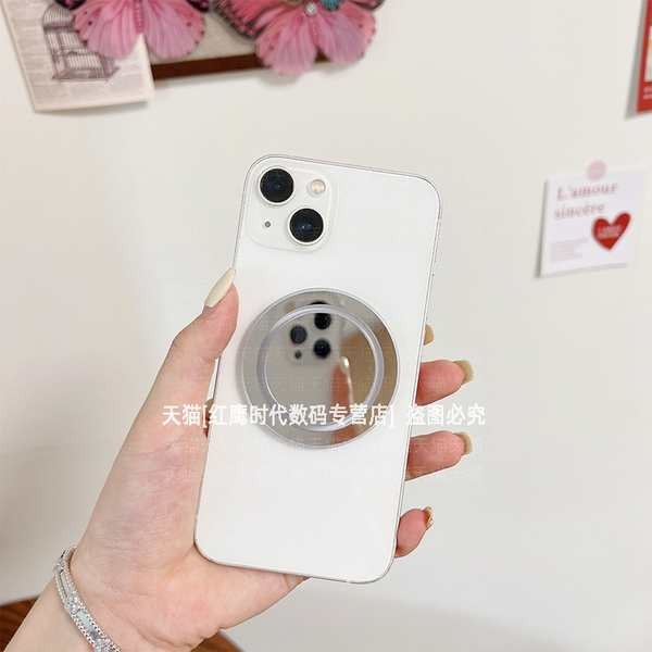 magnetic phone stand griptok กระจกทัชอัพ, โทรศัพท์มือถือแม่เหล็ก, ที่ใส่ถุงลมนิรภัย, กระจกกระจกขั้นสูง, แผ่นรองรับโต๊ะพับที่ถอดออกได้, แหวนสติกเกอร์ด้านหลังแม่เหล็ก, นางฟ้าแม่เหล็กดูดซับที่แข็งแกร่ง, กรอบดูดเหล็กยืดไสลด์, คนดังทางอินเทอร์เน็ตรุ่นใหม่